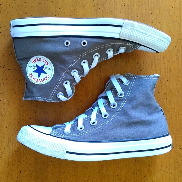 Converse Shoes - Converse | Chuck Taylor all star gray high tops